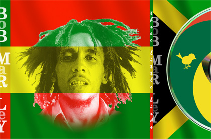 Bob Marley CD Cover & Insert
